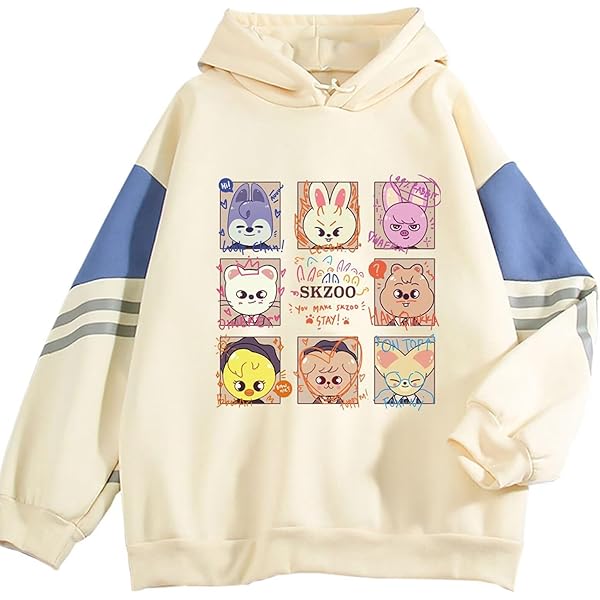 Amazon.com: Outofgas SKZ Hoodie Felix Jisung Minho Bangchan Cat